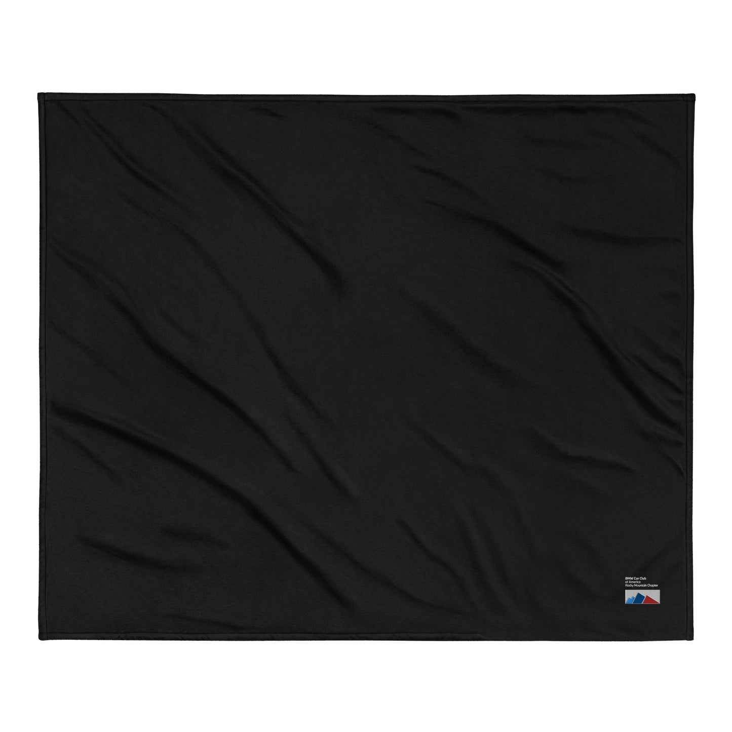 Embroidered Official Logo Premium Sherpa Blanket