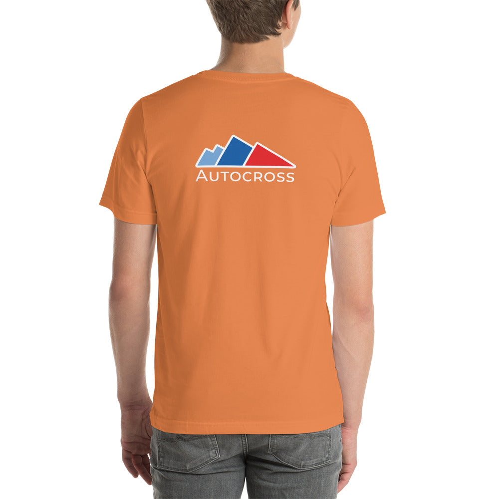 Autocross Back Unisex T-shirt